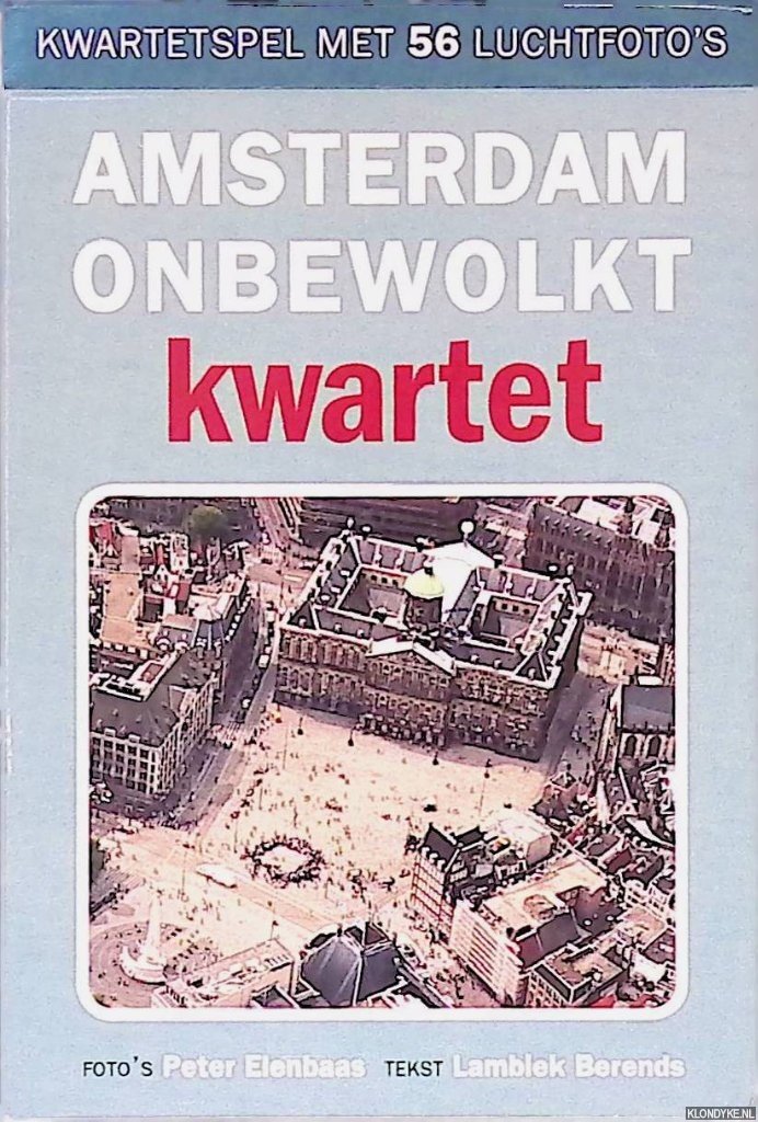 Berends, Lambiek (tekst) & Peter Elenbaas - Amsterdam onbewolkt: kwartetspel