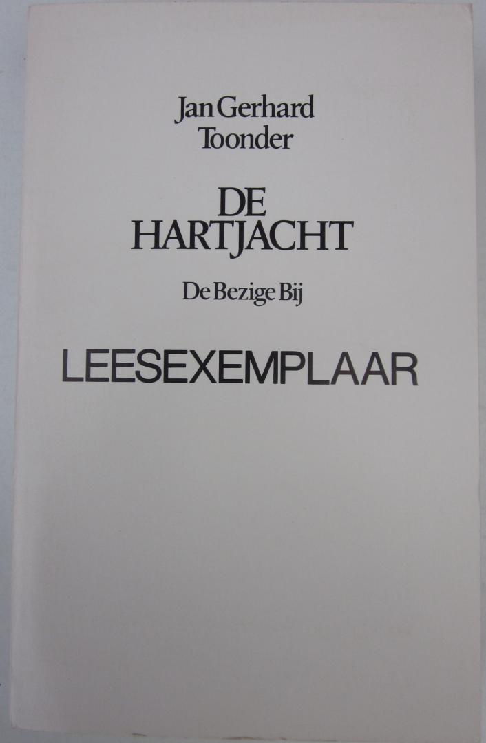 Toonder, Jan Gerard - De Hartjacht  (leesexemplaar)