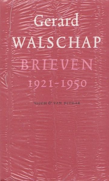 Walschap, Gerard - Brieven 1921-1950