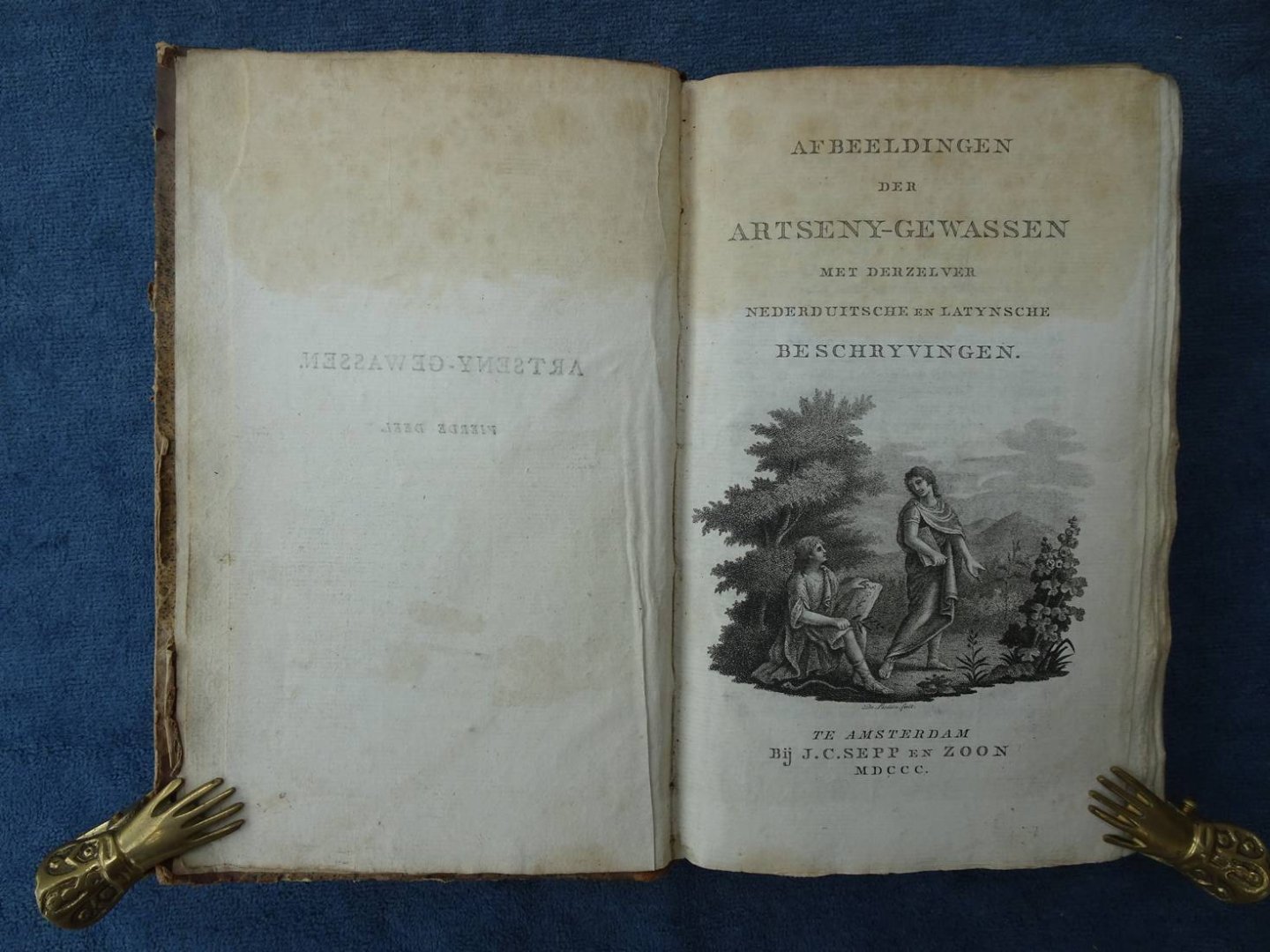 Sepp, J.C en Zoon. - Afbeeldingen der artseny-gewassen met derzelver Nederduitsche en Latynsche beschrijvingen. Vierde deel.