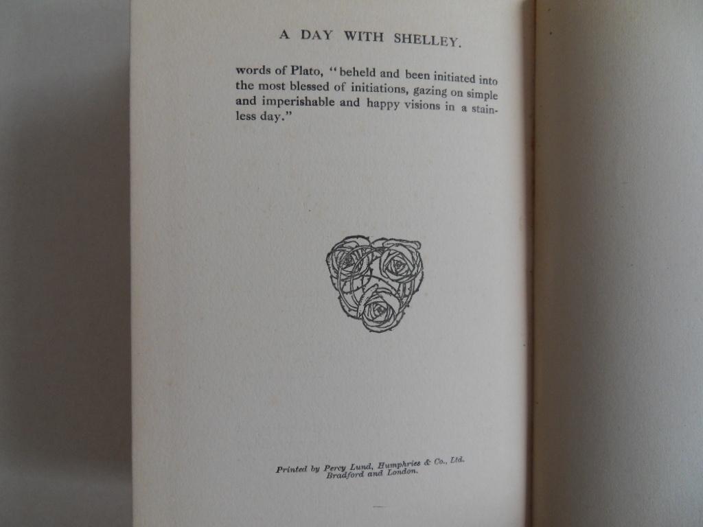 Byron, May. - A Day with the Poet Percy Bysshe Shelley.