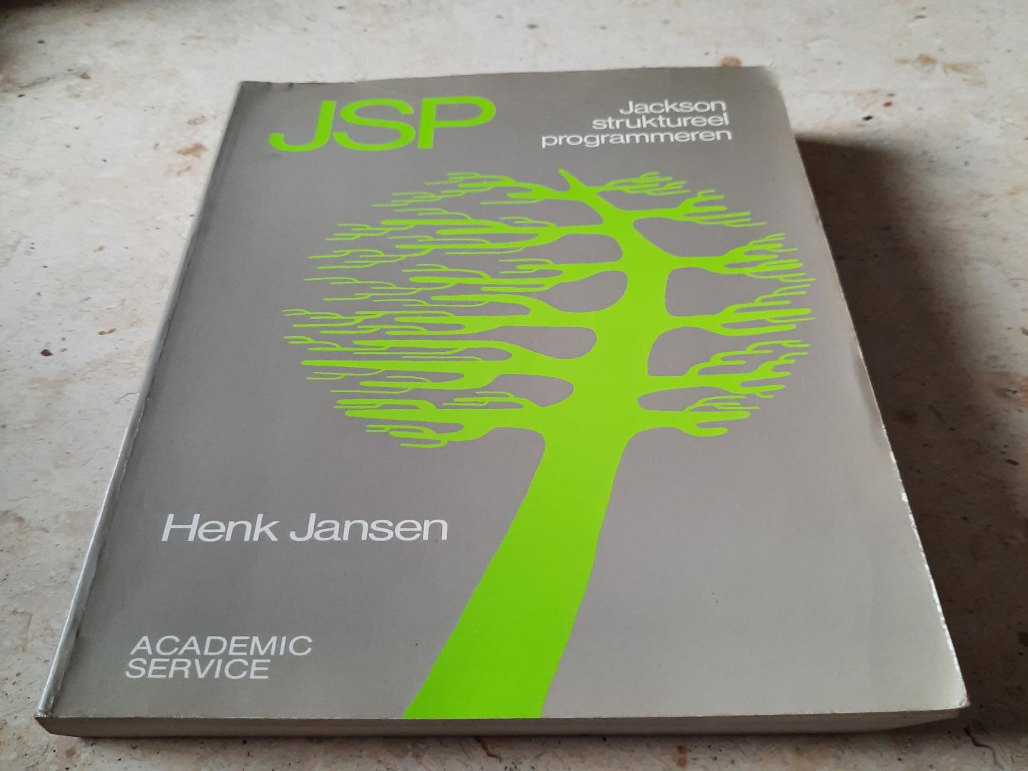 Jansen Henk - Jsp jackson struktureel programmeren / druk 3