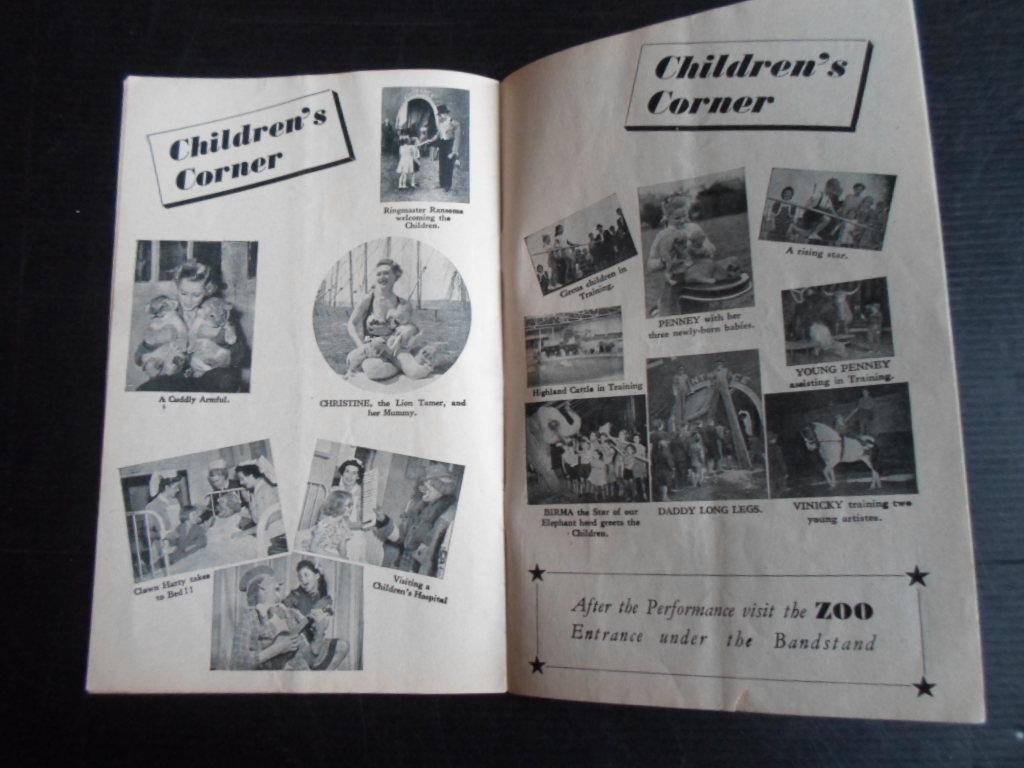 Programmaboekje - Billy Smart’s New World Circus and Menagerie