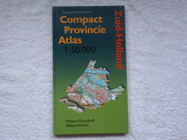 Wolters-Noordhoff Atlasprodukties, Groningen - Compact Provincie Atlas 1:50 000 Zuid-Holland