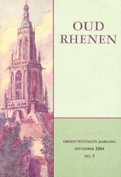 Diversen - Oud Rhenen drieentwintigste Jaargang September 2004 No. 3