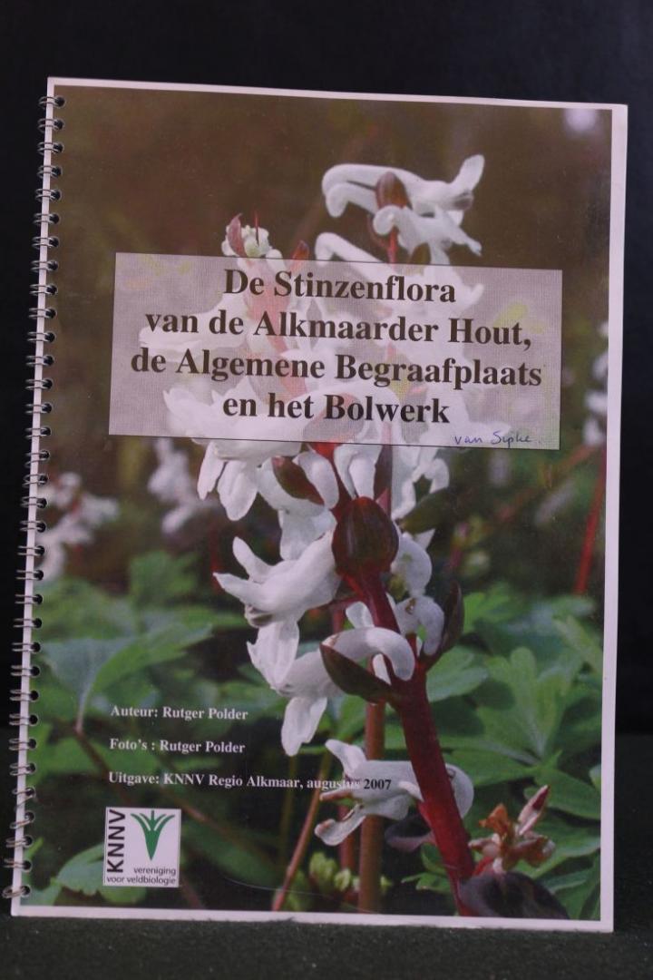 Polder, Rutger - De stinzenflora van de Alkmaarder Hout, de Algemene Begrafplaats en het Bolwerk ( 3 foto's)