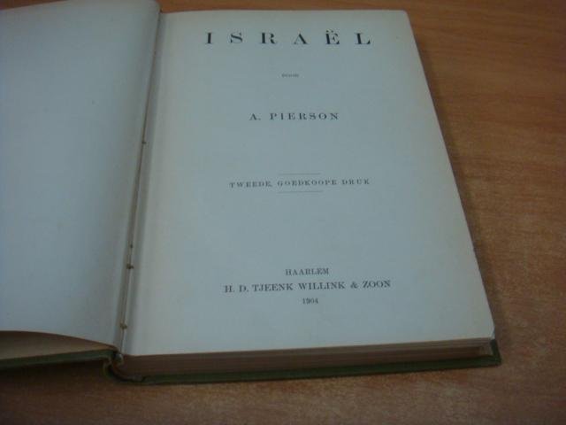 Pierson, A - Israel