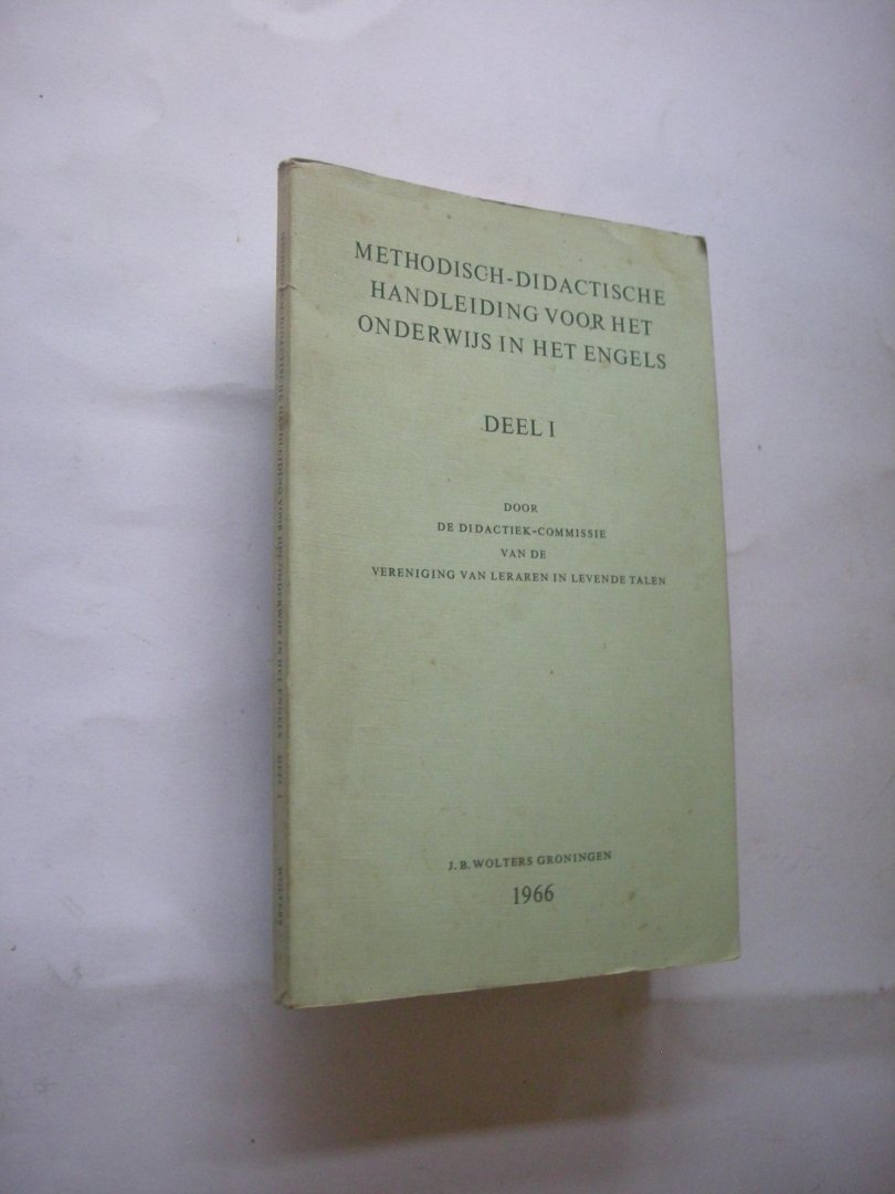 Breitenstein, P.H., voorwoord - Methodisch-didactische handleiding voor het onderwijs in het Engels, Deel I