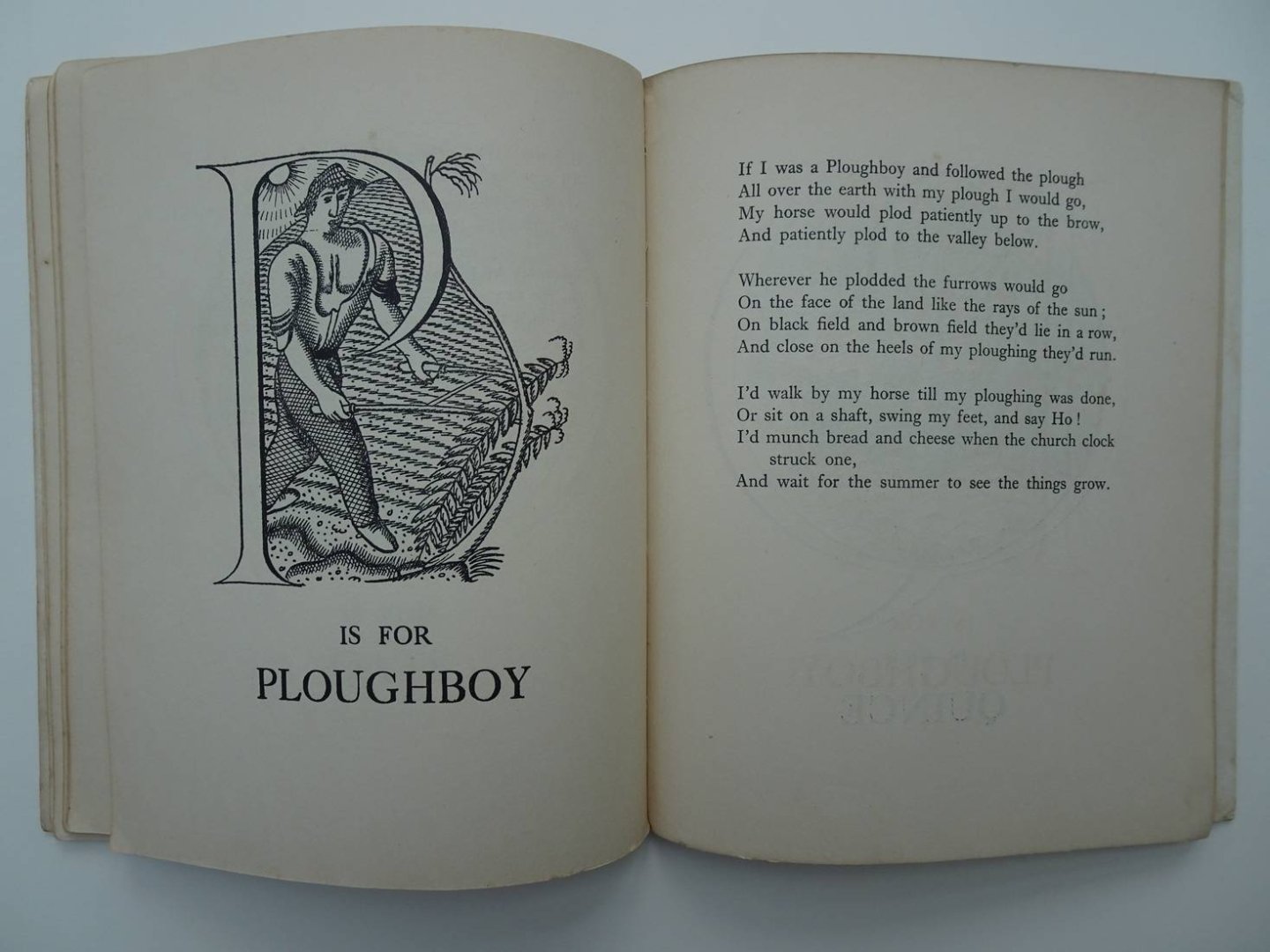 Farjeon, Eleanor & William Michael Rothenstein. - The Country Child's Alphabet.