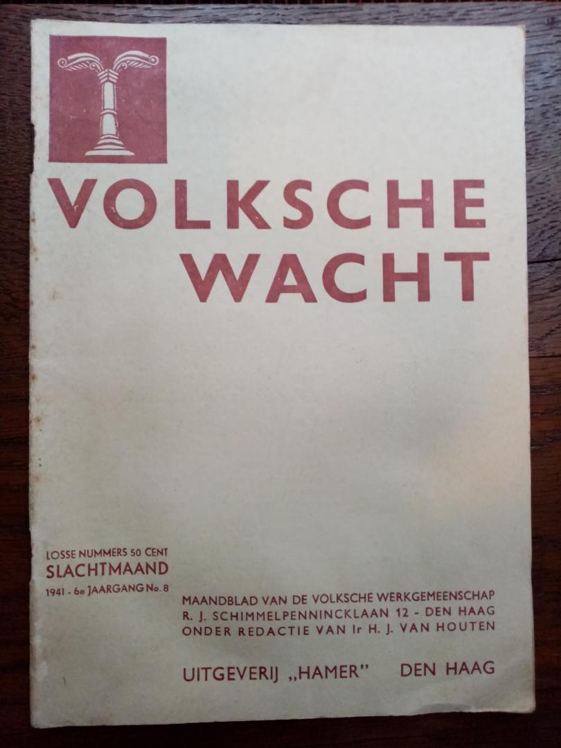 Diversen - Volksche Wacht, 6e jaargang, No.8 , (Slachtmaand 1941)