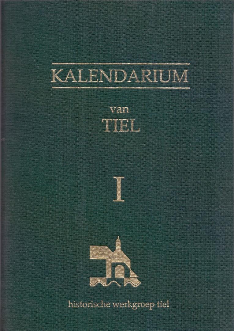 Kers H.J. en Smit E. ( eindredactie) ( ds1274) - Kalendarium van Tiel, deel I t/m deel V