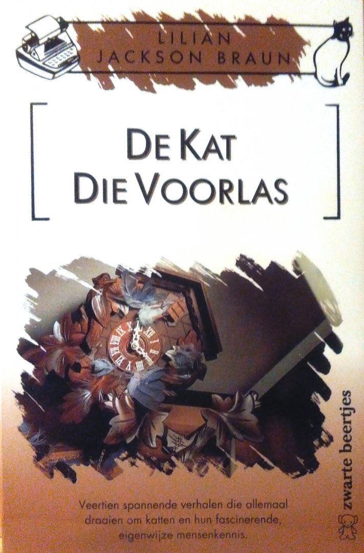 Braun . Lilian Jackson . [ isbn 9789044924589 ] 3625 - 2458 ) De Kat die Voorlas . ( Een moedige Siamees vangt een gluiperige inbreker...... Een plattelandspoes vookomt katmoedig een gewelddadige moordpartij... Een fijnbesnaard katteninstinct blijkt fantastisch te werken om de zaak van de vermiste -