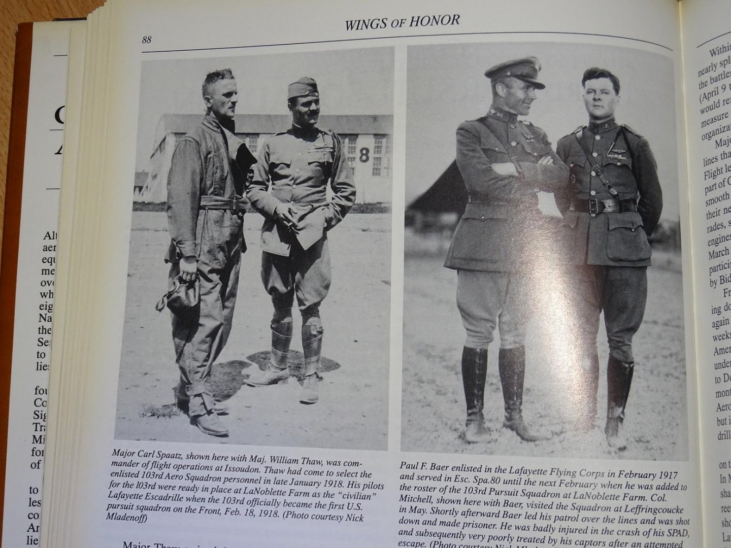 Sloan jr, James J. - Wings of Honor : American Airmen in World War I
