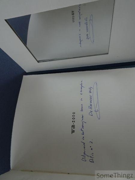 Peter Handke / Willy De Backere (bookbinder). - Selbstbezichtigung. [Only 2 copies existing. This is copy 2: "Uitgevoerd in het voorjaar 2000 in 2 exemplaren. Dit is N° 2. De Backere, Willy."]