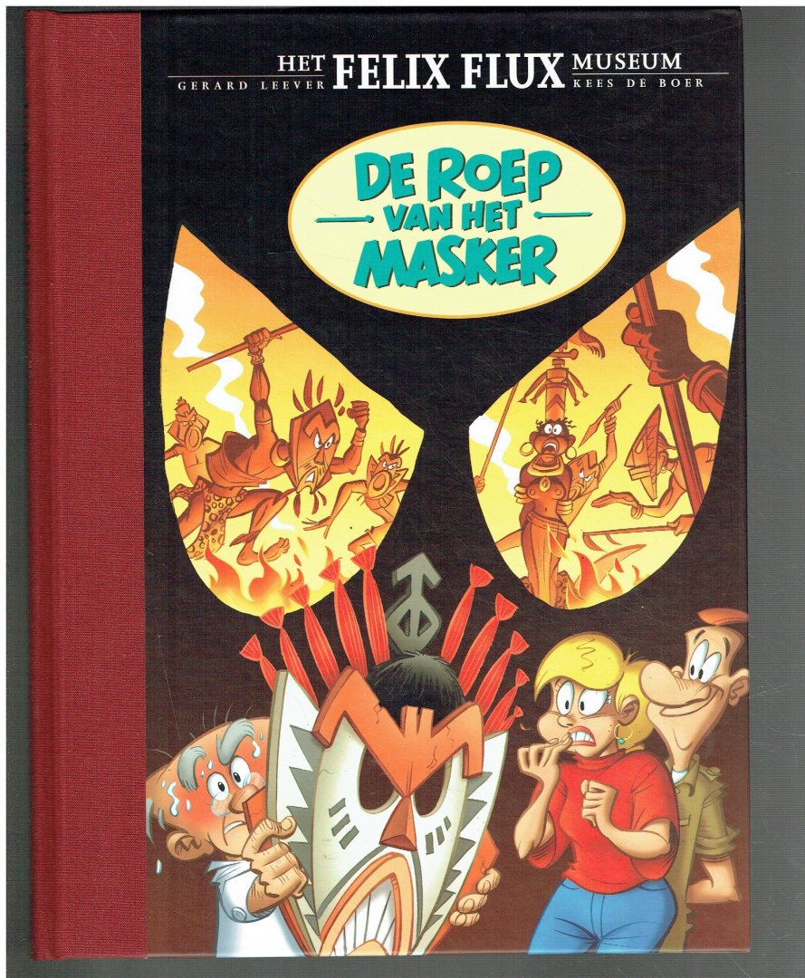 Leever, G. en Kees de Boer - Het Felix Flux museum delen 1, 2 en 3 (luxe dossier-editie)