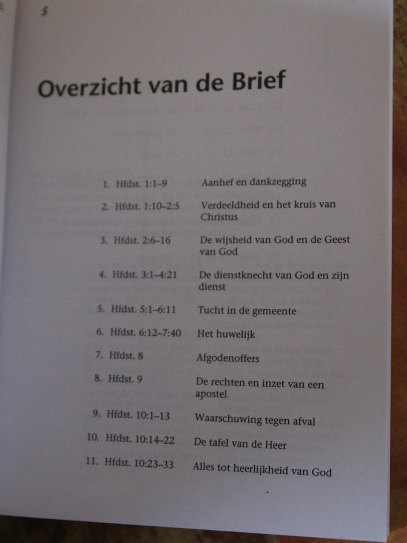 Koning, M.G. de - De eerste brief aan de Korinthiers. Een verklaring van Paulus' brief, speciaal voor jou nr.2