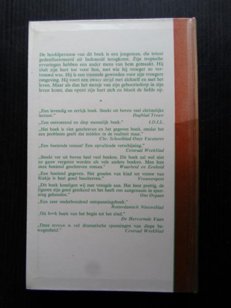 Oosterbroek-Dutschun, Annie - Het leven begon opnieuw, Over een jongeman die totaal gedesillusioneerd terugkomt uit Indonesie
