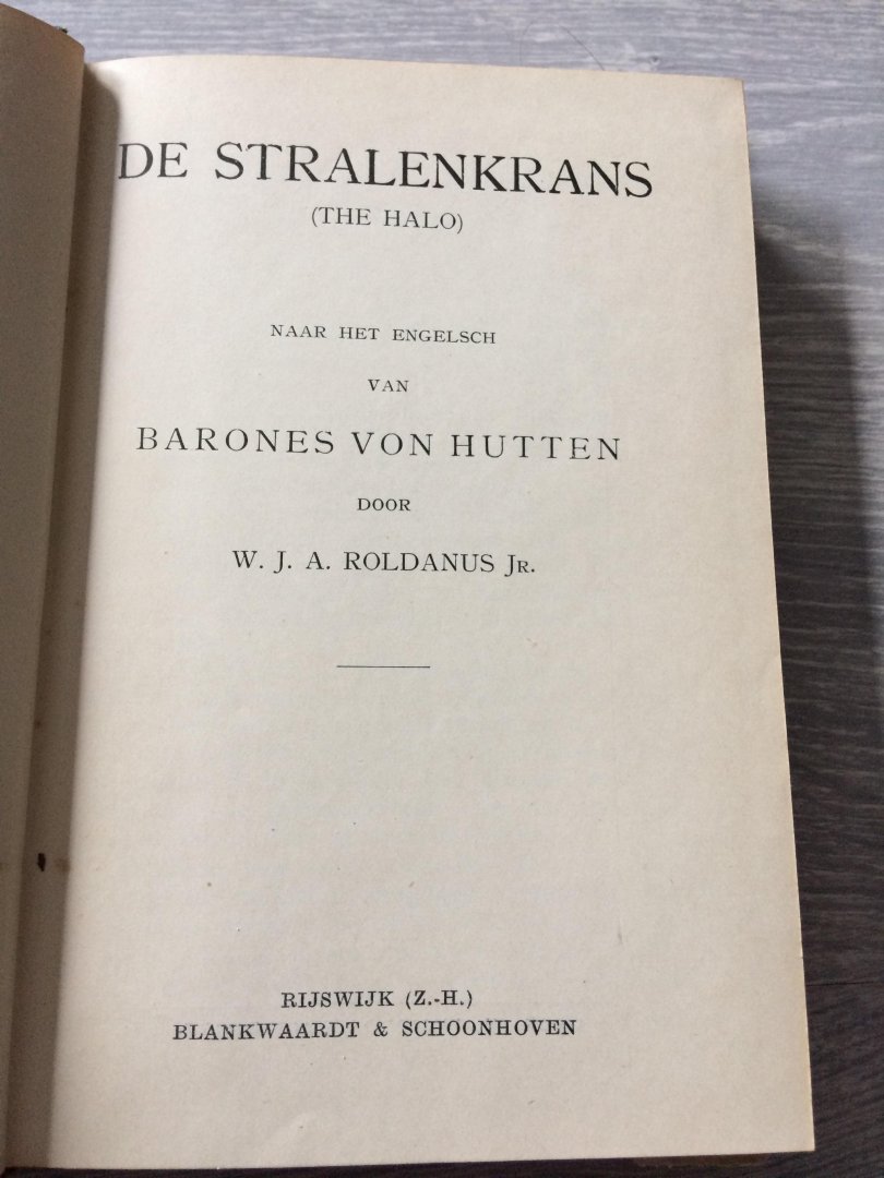 Barones von Hutten - De Stralenkrans,Hoe het Pam verder ging