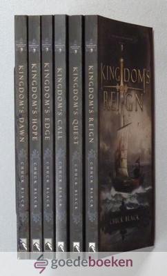 Black, Chuck - Complete set Kingdom, 6 vol. compleet --- 1. Kingdoms Dawn, 2. Kingdoms Hope, 3. Kingdoms Edge, 4. Kingdoms Call, 5. Kingdoms Quest, 6. Kingdoms Reign