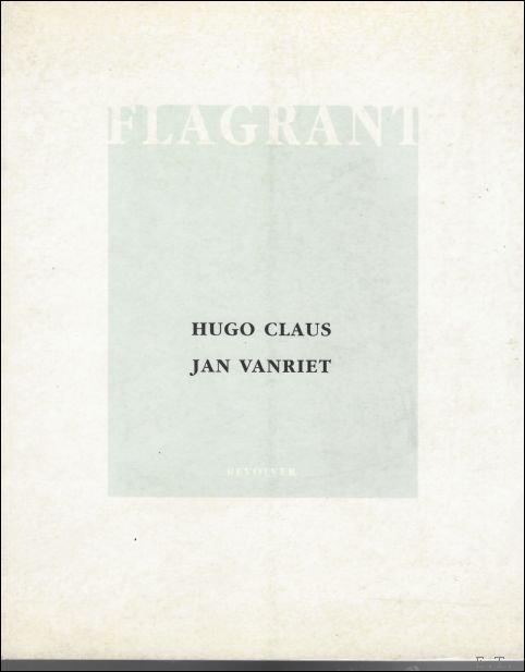 HUGO CLAUS - Flagrant  9 Illustraties van Jan VANRIET, tijdschrift Revolver.