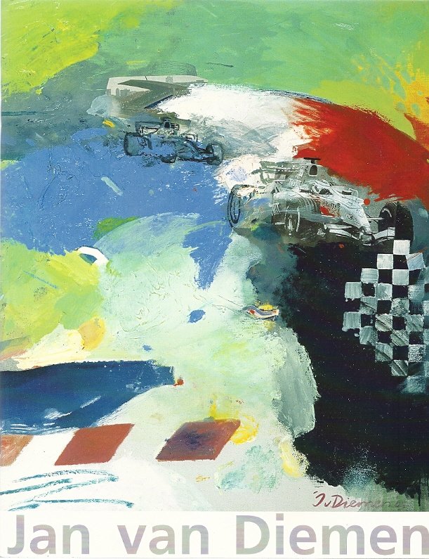 DIEMEN, JAN VAN - Jan van Diemen Sportschilder