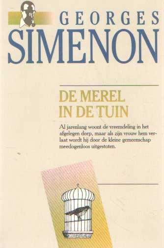 Simenon, Georges - De merel in de tuin