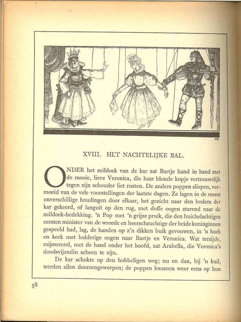 Fabricius, Johan  Met tekeningen  van Karel Thole - De wonderlijke avonturen van Bartje Kokliko.