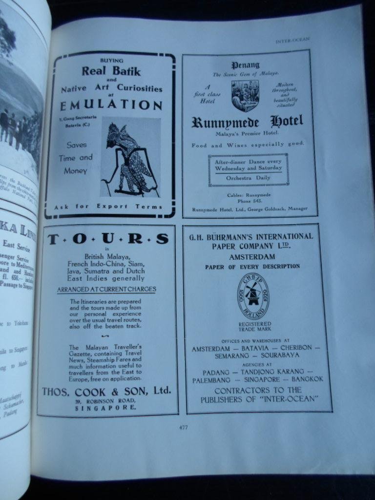  - Inter-Ocean, A Netherlands East Indian Magazine Devoted to Malaysia and Australiasia