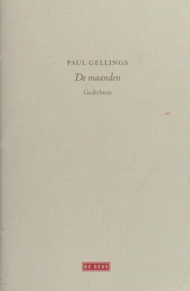 Gellings, Paul. - De maanden.