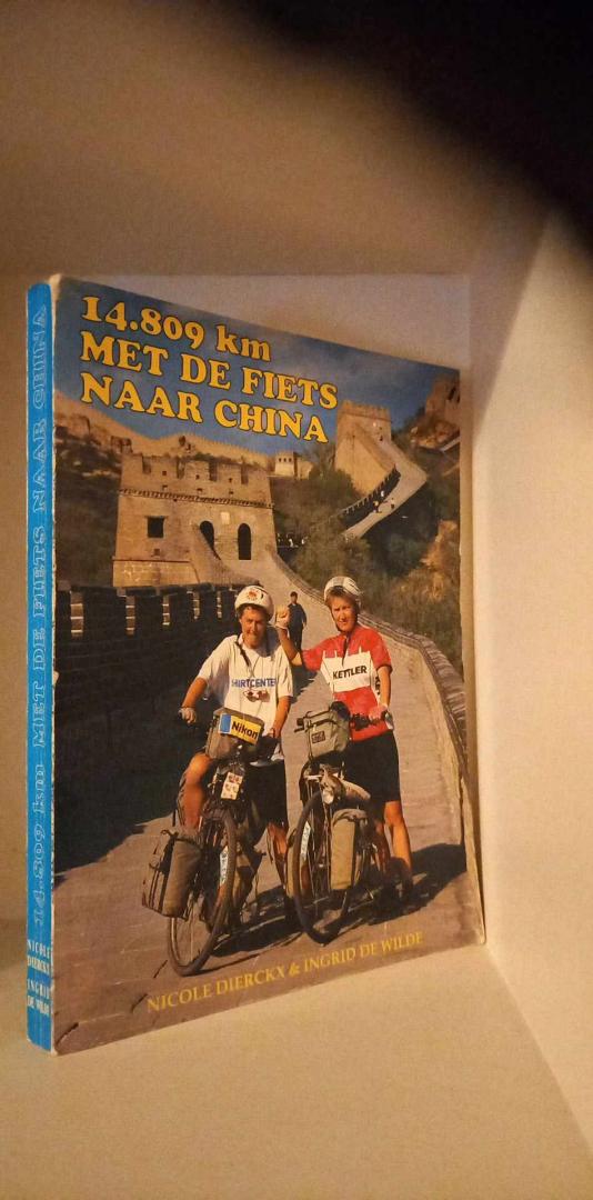 Nicole Dierckx - 14.809 km met de fiets naar China