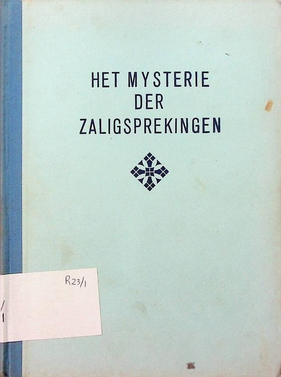 Rijckenborgh, J. van - Het mysterie der zaligsprekingen