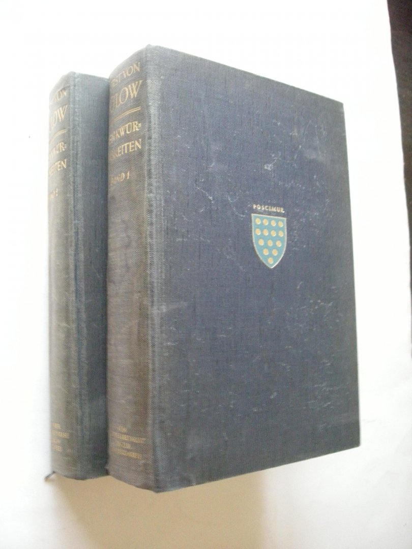 Bulow, Bernhard Furst von - Denkwurdigkeiten Zweiter Band: von der Marokko-Krise bis zum Abschied