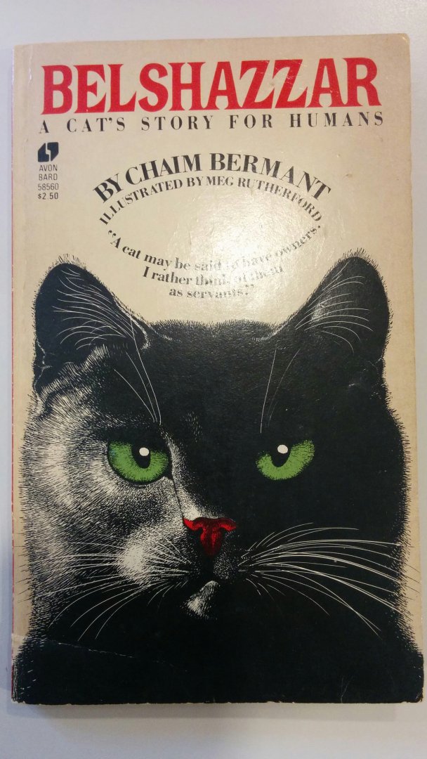 Bermant, Chaim - Belshazzar, A cat's story for humans