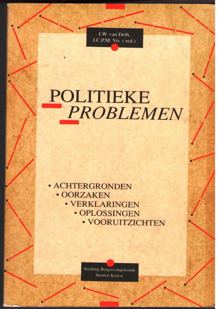 J.W. van Deth / J.C.P.M. Vis (red) - Politieke problemen