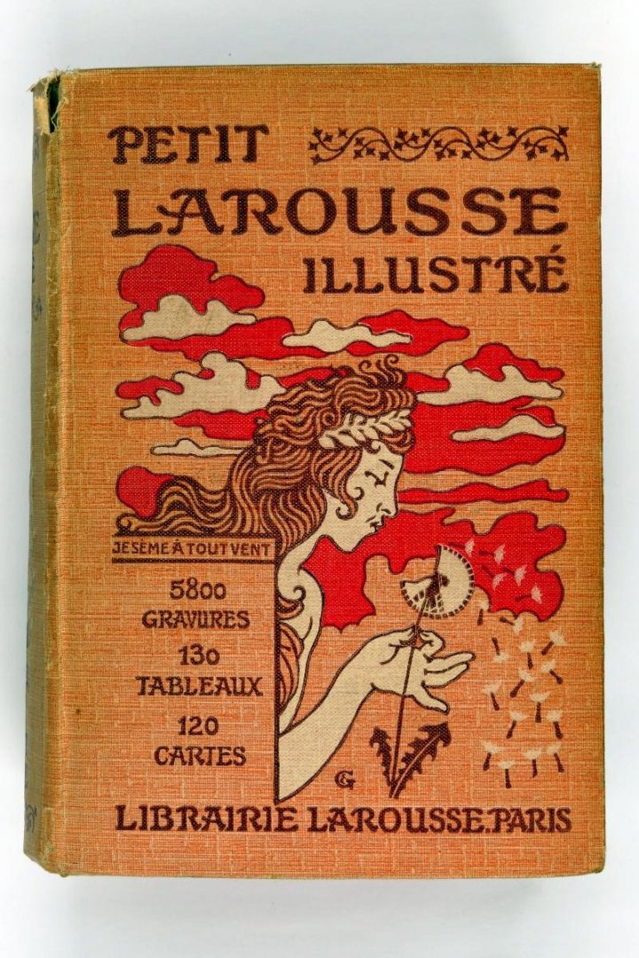 Auge Claude - Petit Larousse Illustre, 5800 Gravures 130 Tableaux 120 Cartes (6 foto's)