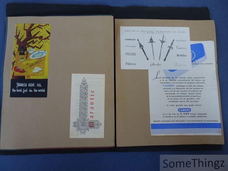 C. Aerts. - Verzameling van ingekleefde artikels, knipsels, reclamefolders en brochures betreffende de wereldtentoonstelling in Brussel 1958 / Expo '58