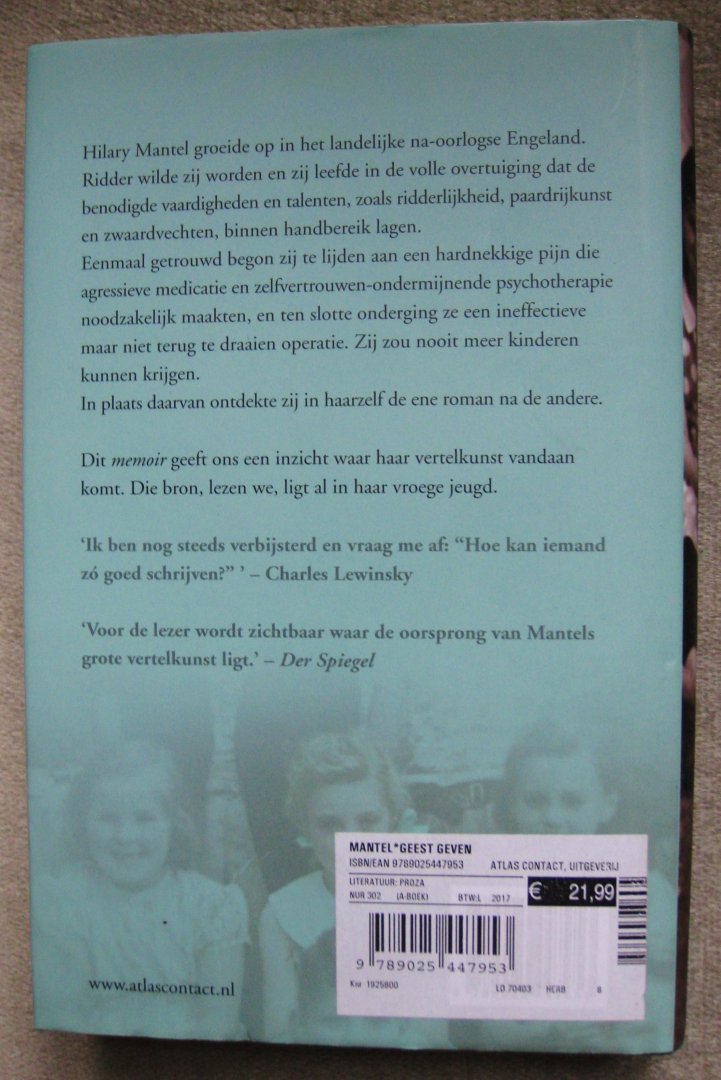 Mantel, Hilary - De geest geven