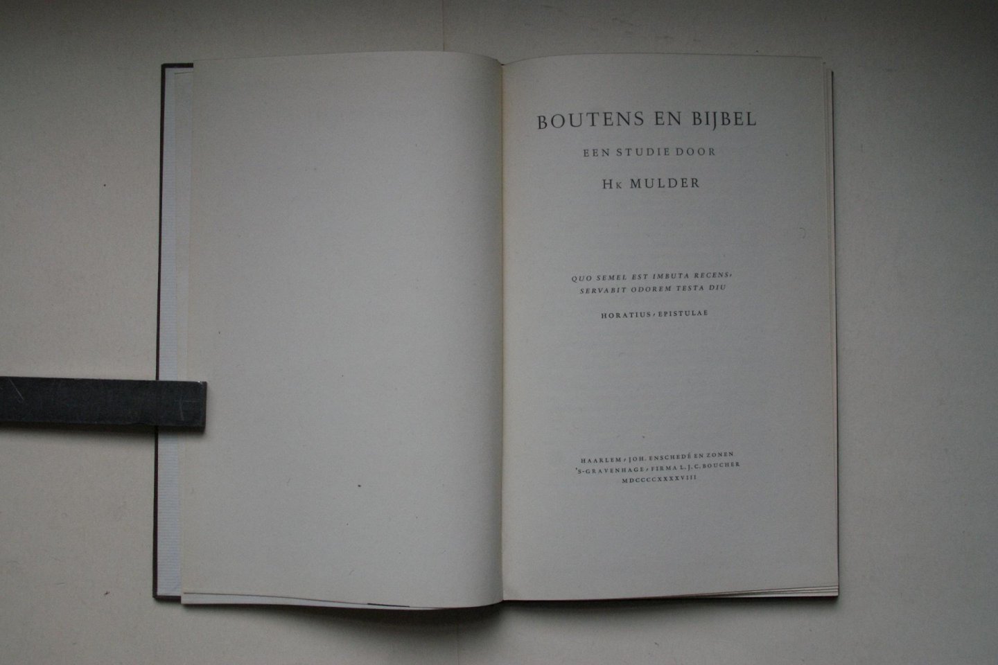 H.K. Mulder - Boutens en de Bijbel