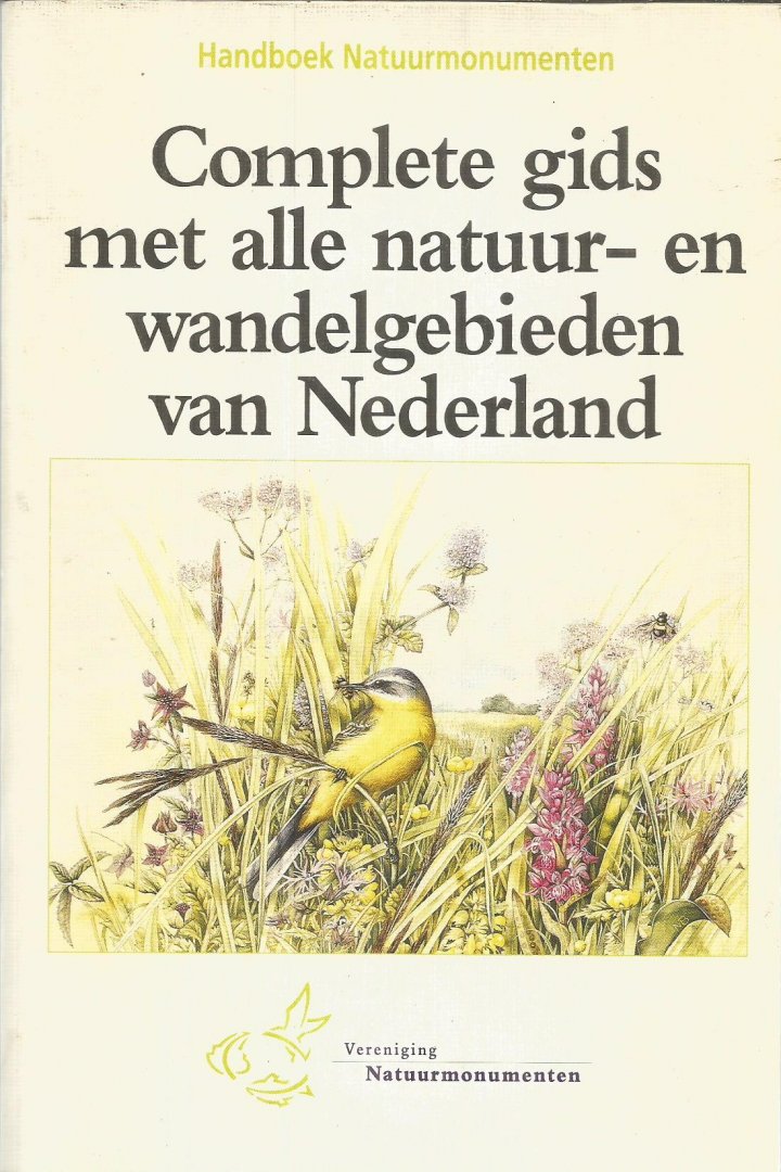 Natuurmonumenten - Complete gids met alle natuur- en wandelgebieden van Nederland - diverse omslagen