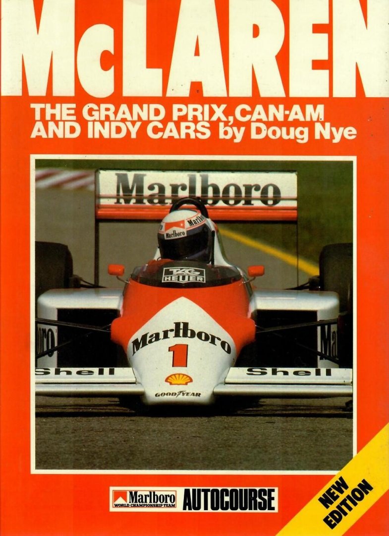 Nye, Doug - McLaren: The grand prix, Can-Am and Indy cars