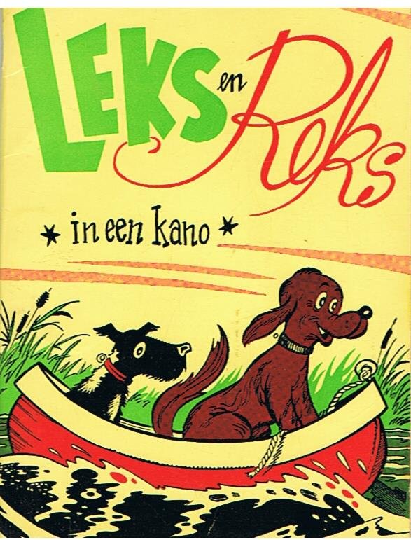 Beek, Ton van  -  tekeningen Carol Voges - Leks en Reks in een kano