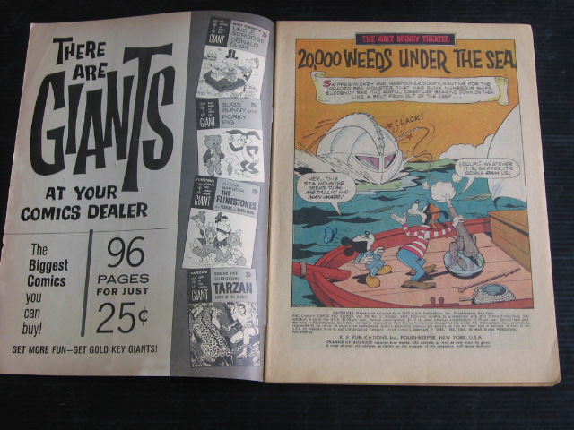 Walt Disney's Comics and Stories - 20.000 Weeds under the Sea