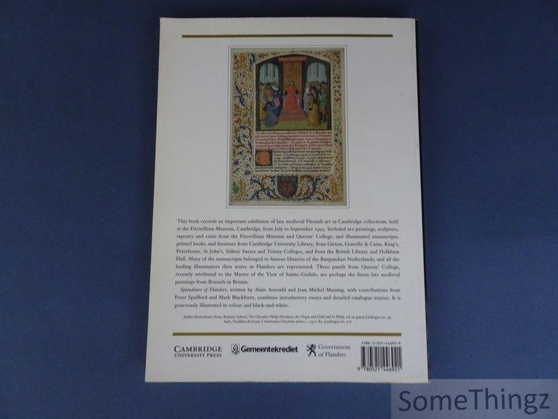 Alain Arnould and Jean Michel Massing. - Splendours of Flanders: Late Medieval Art in Cambridge Collections.