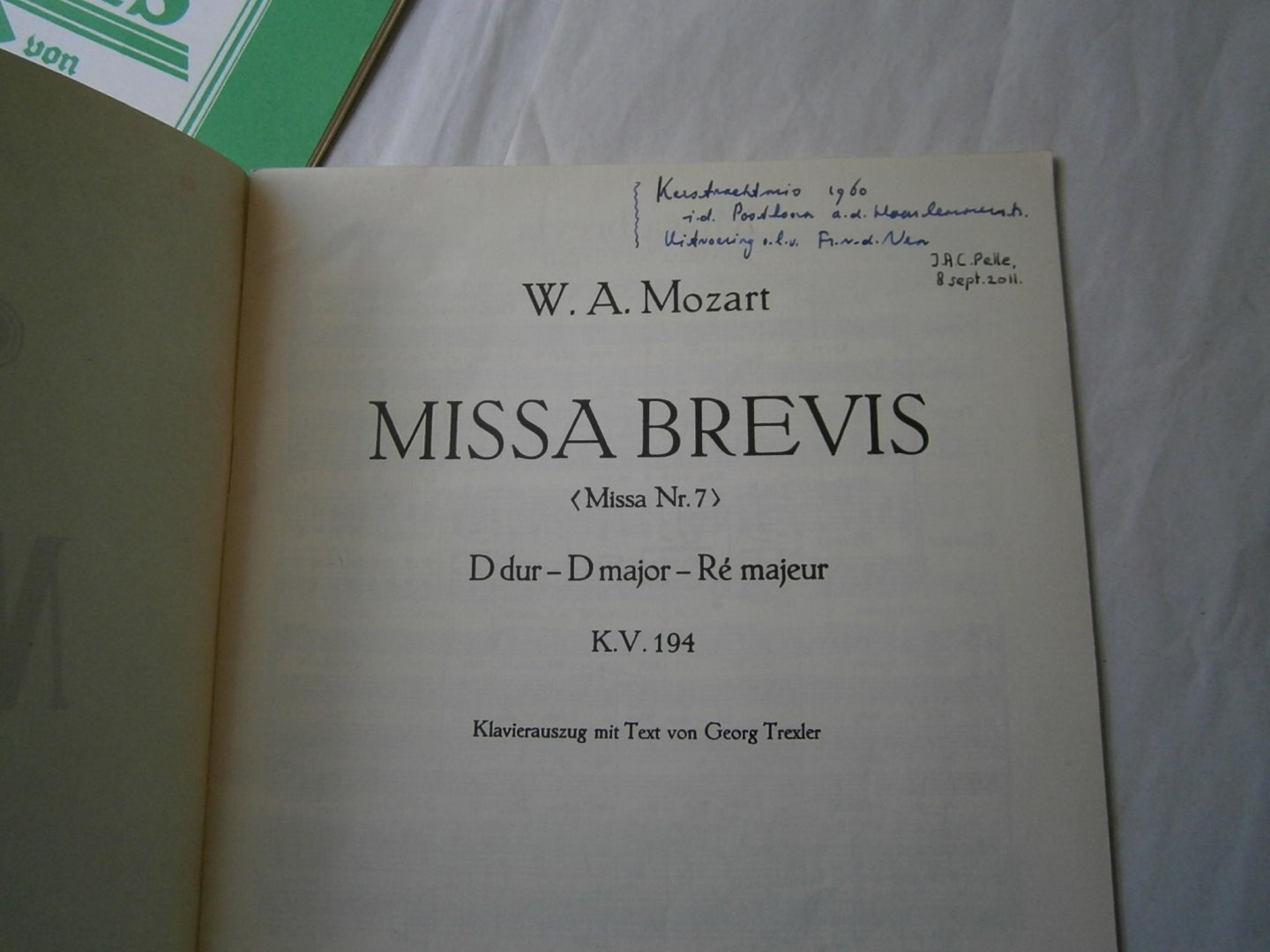 Mozart, W.A. - Missa Brevis D major K.V. 194, Missa Brevis in F K.V. 192, Missa Brevis in B K.V. 275