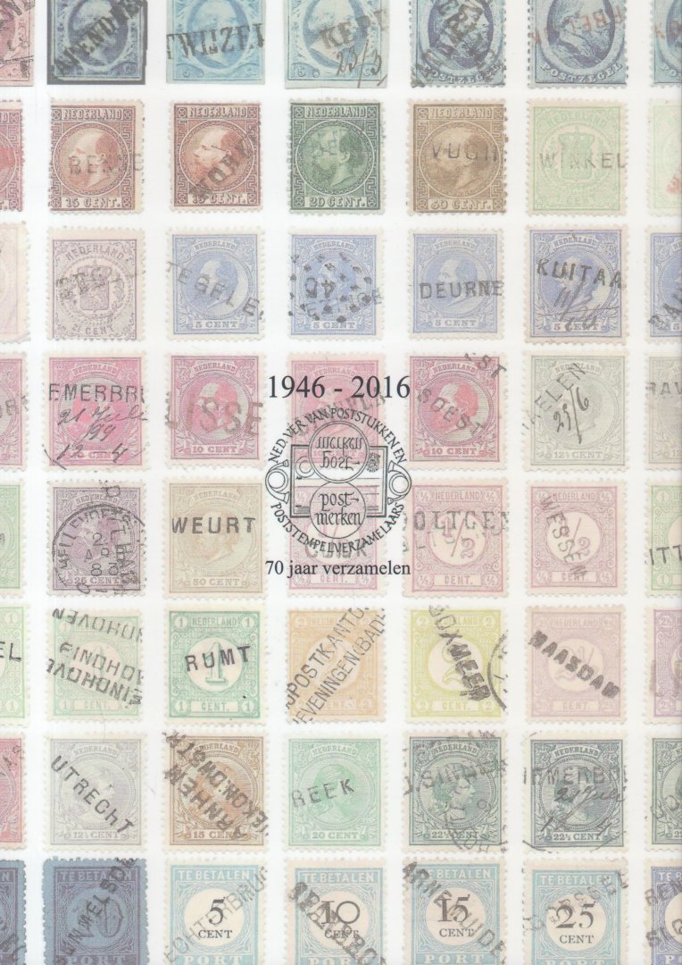 Unen, R.L.P.G. van - Lang- of naamstempels afgedrukt op postzegels 1852 - 1900