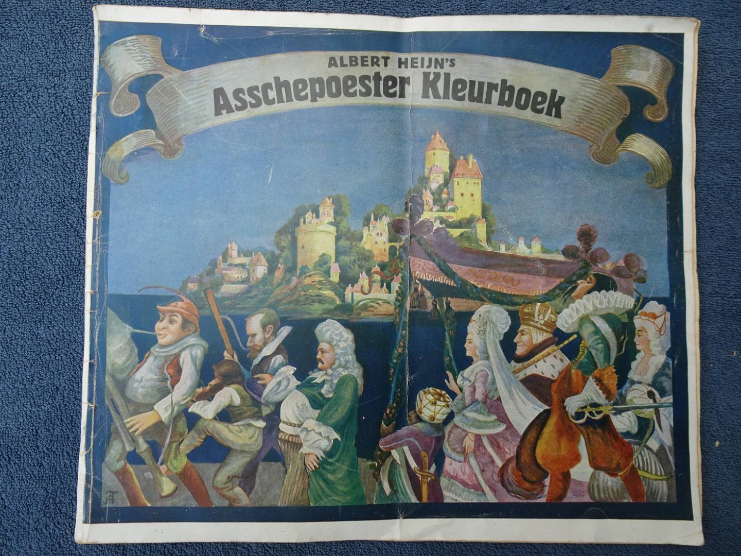 N.n.. - Albert Heijn's Verhaaltjes Kleurboek. Asschepoester.