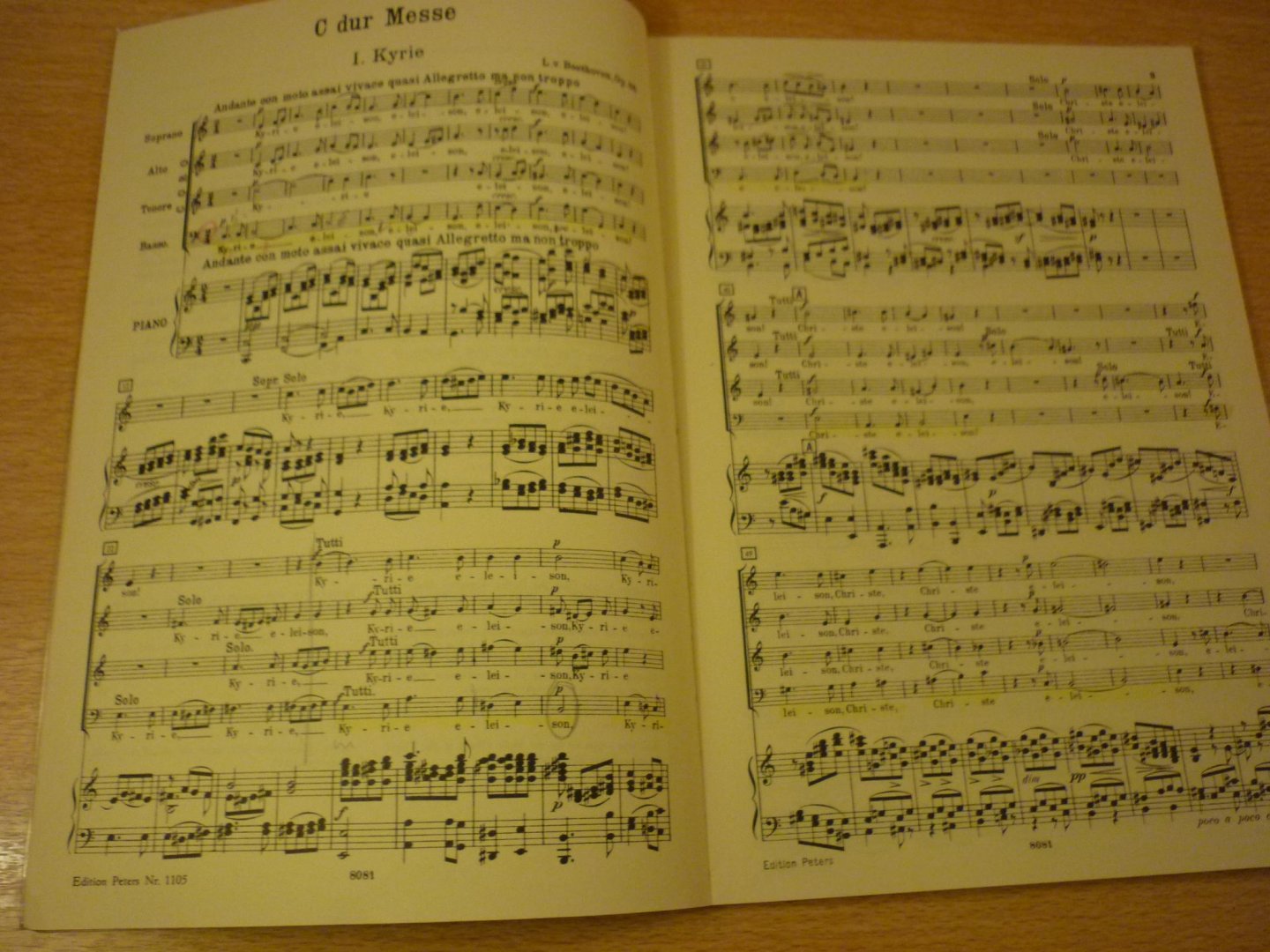 Beethoven; Ludwig von - Messe C-Dur; Opus 86