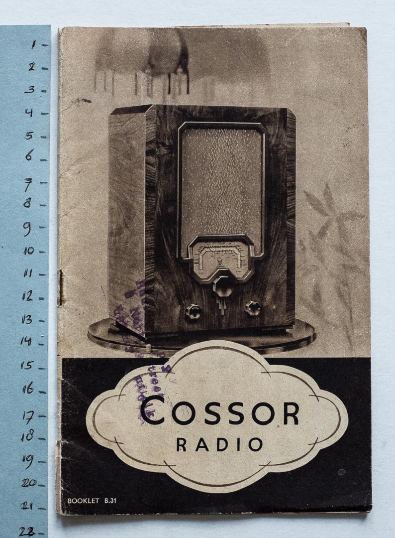  - Cossor Radio