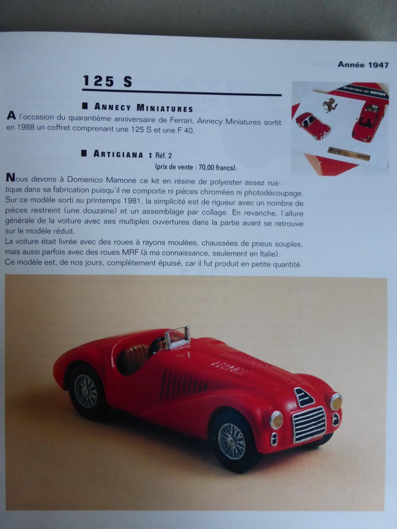 Danièle et Jean-Marie Lastu - 1/43 Ferrari Miniatures" Sport, Prototypes, 250 GT et GTO