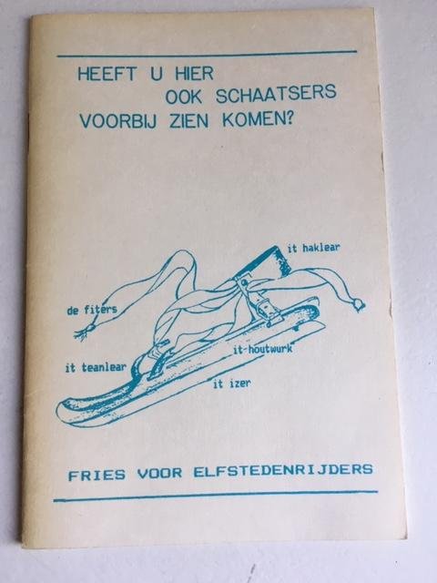 Stiens - Heeft u hier ook schaatsers voorbij zien komen? - Fries voor elfstedenrijders